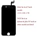 ZTR Black LCD Display Touch Screen Digitizer Assembly with Frame for iPhone 6s 4.7 inch