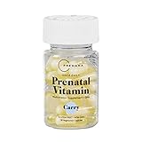 PREMAMA - Prenatal Multivitamin - Prenatal Vitamins with DHA - Non GMO & Vegetarian Prenatal Vitamins with Iron & Folate (28 Prenatal Pills)