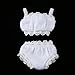 Fenteer White Lace Underwear kit for 1/6 Doll Dres Up