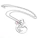 Jovivi 5pcs Antique Bronze Alloy Always Together Never Apart Maybe in distance but never at heart Puzzle Best Friends Necklaces BFF Sister Friendship Jewelry Sets
