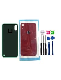 Original - Carcasa trasera de repuesto para iPhone Xr de 6,1 pulgadas, carcasa de panel con adhesivo preinstalado para reparación de piezas