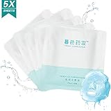 Facial Masks for Women Sheet Masks Hyaluronic Acid Facial Mask Moisturizing Face Masks Long Lasting Moisturizing Mask for Skin Repair 5 Pcs