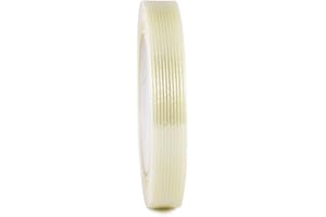 GGR Supplies FIL-795 Mono/Uni-Directional Fiberglass Reinforced Super Resistant Heavy Duty Commodity Grade Filament Strapping Tape: 3/4 in. Wide x 60 yds. (5.5 Mil) (Pack of 12)