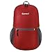 Gonex Ultra Lightweight Packable Backpack Daypack Handy Foldable Camping Outdoor Travel Cycling Backpacking(Red)