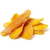 Dried Mango Slices 48 Oz - Delicious Texture Soft & Juicy Low Sugar Added Dried Mango - Naturally Ripened Mangos Dried Fruits - Gluten Free Non GMO Natural Source of Vitamin C, in Resealable Bag 3 Lbs