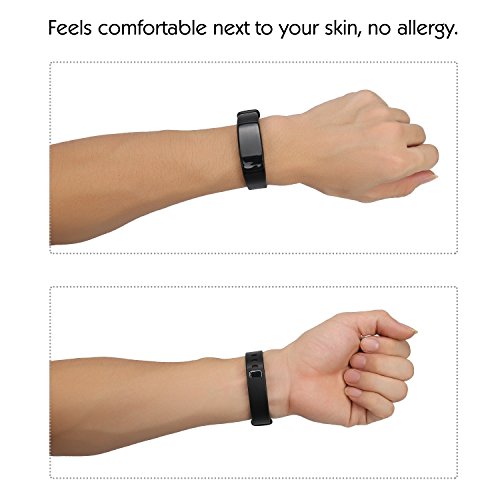 Fitness Tracker with Heart Rate/Blood Pressure Monitor, Waterproof Sports Activity Tracker Female Physiological Cycle Reminder Pedometer Sleep Monitoring Smart Bracelet for Android Phone and IOS