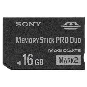 Sony 16 GB Memory Stick PRO Duo Flash Memory Card MSMT16G - Bulk Package
