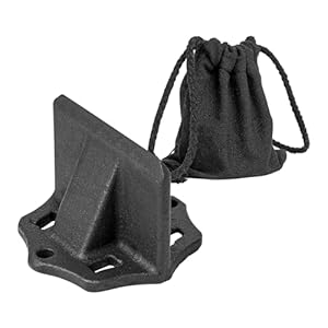 SOTCAR 薪割り 薪割りクサビ 薪割り台 置き型 両断クサビ 割り楔 小型 専用収納袋付き(M）