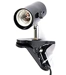 MOTINA Reptile Lamp Holder Clamp and Adjustable Lamp Light for Reptile Basking