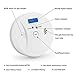 Combo Smoke and Carbon Monoxide Detector Battery Operated with Digital Display, Combination Fire and Co Alam for Home& Kitchen