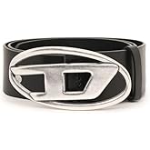 Diesel B-1DR Leather Logo Belt