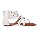 SheSole Women's Dress Flat Gladiator Sandals Strappy Back Zip Thong Beach Shoes
