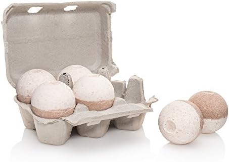 Level Naturals Bath Bombs, Easter Gift - Frankincense + Myrrh, Rich in Sensory Aromatherapy Essential Oils, Luxurious Handmade Bath Spa Gift Set , 6 x 2.5OZ…