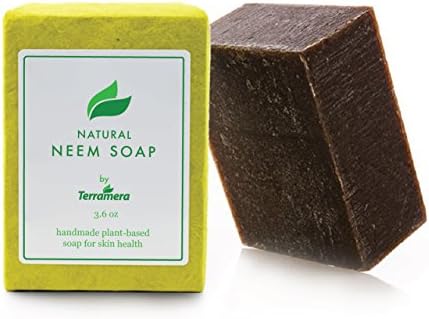 Terramera Neem Naturally Soothing Soap - Relieves Dry, Irritated Skin