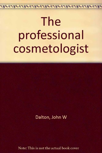 The professional cosmetologist 0829901248 Book Cover