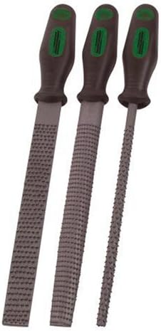 Brüder Mannesmann Rasp Set, 3 Pieces, M61030, Black