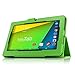 Infiland NeuTab N7 Pro 7'' / NeuTab N7S Pro 7'' case, Folio PU Leather Slim Stand Case Cover for NeuTab N7 Pro 7 / NeuTab N7S Pro 7 inch Quad Core Google Android Tablet, Green