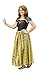 Women Adult Frozen Anna Princess Costume Dresses for Halloween Party Dress up
