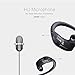 Dacom Athlete Waterproof Bluetooth headset Wireless sport headphones stereo music earphones fone de ouvido with microphone & NFC (Black)