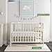 Dourxi Crib Mattress, 2-Stage Dual Sided Toddler Mattress, Premium Breathable Memory Foam Mattress, Dual Comfort Sleep System for Newborn Infant and Toddler, W/Skin-Friendly Removable Outer Cover