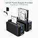 Inateck USB 3.0 Hard Drives Docking Station for 2.5 Inch and 3.5 Inch HDD SSD SATA I/II/III, Support UASP and 10TB Drives, Optimized for Ssd(Fd1003)