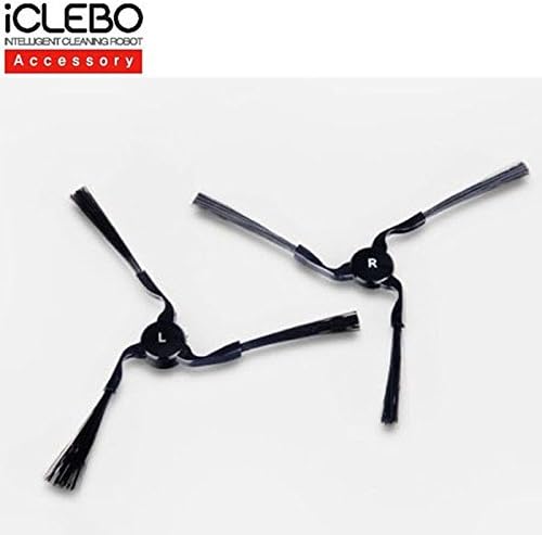 Side Brush (Left, Right Set) for iClebo Robot Vacuum Cleaner Arte / Disney Official Consumable Accessories YCR-M05 YCR-M08