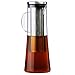 COLD BREW COFFEE MAKER - Iced Coffee Maker & Tea Infuser with Pouring Spout, Glass Pitcher with Removable Stainless Steel Filter, 1 Quart | 32 oz
