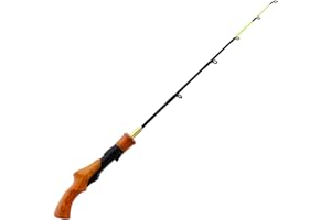 Carbon Wood Ice Spinning Rod Telescopic Lightweight High Performance Winter Angling Durable Sensitive 1pc