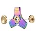 DaLanZom Fidget Spinner Toy Made of Titanium Alloy Ceramic Bearing 3 Minutes Spinning Time High-Speed EDC Focus Toy for Killing Time (Rainbow)