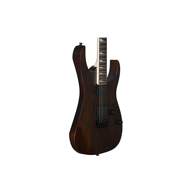 Ibanez GRG 6 String SolidBody Electric Guitar, Right, Walnut Flat