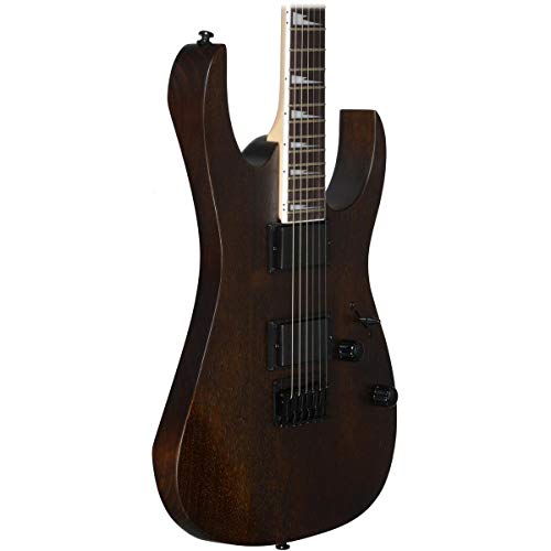 Ibanez GRG 6 String SolidBody Electric Guitar, Right, Walnut Flat