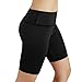 ODODOS Women's Smocked Waist Yoga Shorts, Shirred High Waist Tummy Control Running Workout Biker Shorts-9