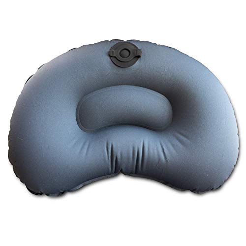 Outdoor Vitals Ultralight Stretch Pillow for Camping (Charcoal, Regular