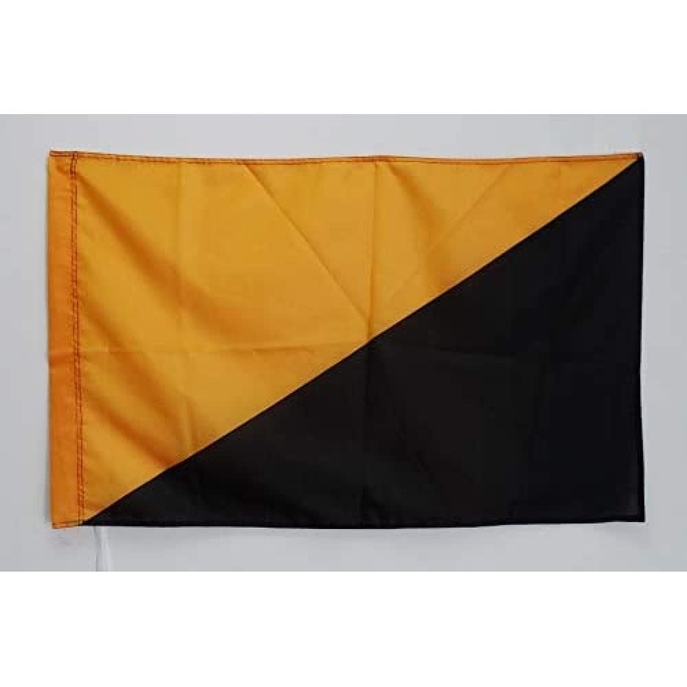 AZ FLAG - Anarcho-mutualism Flag - 3x5 Ft - anarchist mutualist Banner with Sleeve - 100% Polyester - Fade Resistant - Vivid Colors - 3' x 5' Feet - 150x90 Cm