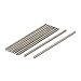 uxcell M3 x 80mm 0.5mm Pitch 304 Stainless Steel Fully Threaded Rods Bar Studs (Pack of 10)