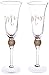 Kate Aspen Rhinestone Toasting Flutes (Set of 2)