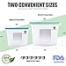 Reusable Silicone Food Storage Bags (1 Large 50 Oz + 3 Small 30 Oz) | Airtight Reusable Ziplock Bags BPA Free - Microwave, Freezer and Dishwasher Safe | Food Grade Zip Top Containers