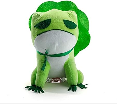 kawaii frog plush