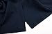 sanatty Women's 3/4 Ruched Sleeve Open Front Lightweight Work Office Blazer Jacket,Navyblue,XX-Large