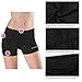 BALEAF Women's Cycling Underwear 3D Padded Cycling Shorts for Spinning, Cycle, Biking Black Size L