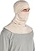 Coolibar UPF 50+ Unisex Sun Mask - Sun Protective (Small/Medium- Beige)