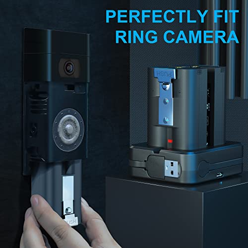 2 Packs 6040mAh Rechargeable Battery and Dual USB Charging Station