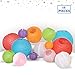 Paper Lanterns - 16 Pieces - 4”, 6”, 8”, 10” Set - Multicolored Home Decor