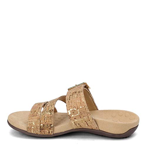 Vionic Women's Rest Skylar Slide Sandal Adjustable Walking Sandals