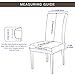 SUBRTEX Dining Room Chairs, Parsons Dining Chairs for Kitchen, Upholstered Chairs for for Dining Room, Party, Hotel(Chocolate)