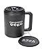 Paw Plunger – Dog Paw Cleaner - Puppy Essentials - Portable Dirty Paw Washer - Ideal for Large Dogs - Black