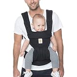 Ergobaby Carrier, 360 All Carry Positions Baby Carrier, Pure Black
