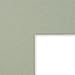 Craig Frames B147 20x24-Inch Mat, Single Opening for 16x20-Inch Image, Moss with Cream Core