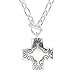 Silpada 'Cross' Sterling Silver Pendant Necklace, 17