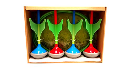 Playscene Indoor/Outdoor Ring Toss, Quoits Games (Glow in The Dark Target Game) - Thumbnail 2